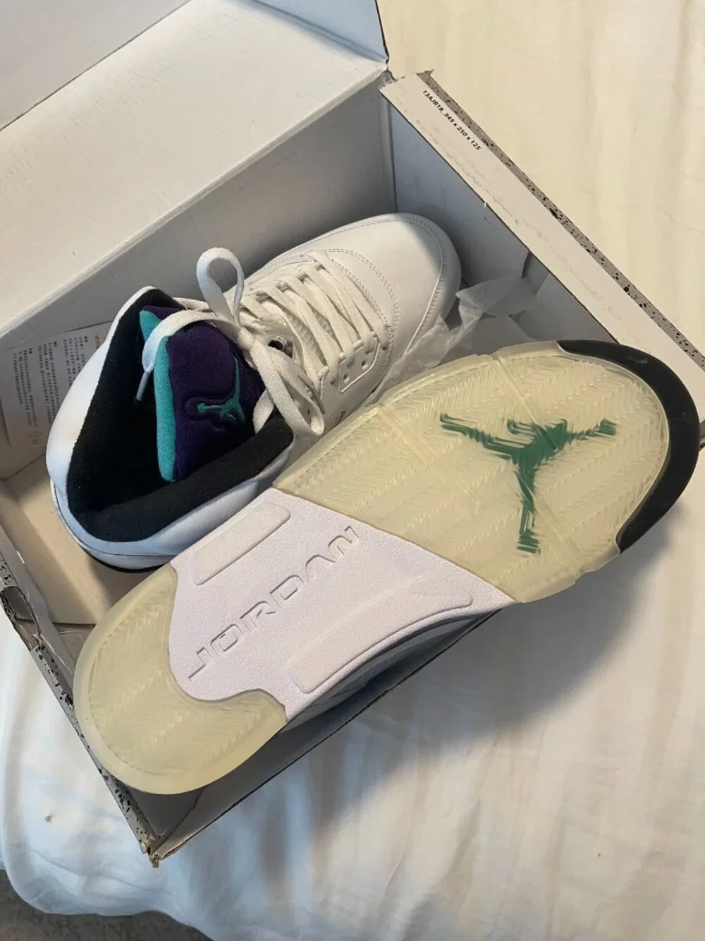 Jordan Retro Grape 5 (Read description)